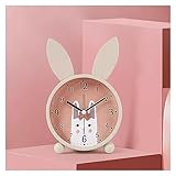Xilin-872 Digitaler Wecker Niedlicher Hasen-Wecker for Kinder, Nachtlicht, lauter Wecker for...