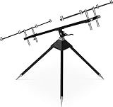 normani Rutenhalter Rutenauflage Rod Pod Rutenständer aus Aluminium für 4 Ruten mit...