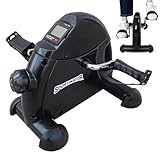SPORTINATOR Mobility Mini Pedaltrainer – Heimtrainer für Beine & Arme, Einstellbarer Widerstand,...