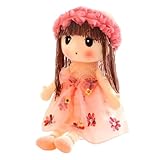 Générique Plüschtier für Mädchen – aus weichem Stoff, 35 cm, mit Kleidung, niedlich,...