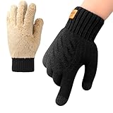 ytorgr Winterhandschuhe mit Fleecefutter,Handschuhe Herren Damen,Warm Touchscreen Handschuhe...