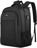 MATEIN Business Laptop Rucksack 15,6 Zoll Reise Laptoptasche mit USB Ladeanschluss Wasserabweisend...