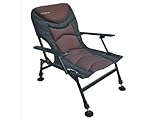 MK Campingstuhl Angelstuhl 5 Seasons Pro bis 150kg belastbar Stuhl klappbar, bequemer und Leichter...