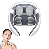 Neck Massager, Massage Nacken mit 9 Stufen, Tragbares Massagegerät Nacken für Schultern & Hals,...