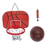 JUMPLAWN 1Satz Basketballkorb Set für Drinnen und Draußen Einfach zu Montieren mit Mini Basketball...