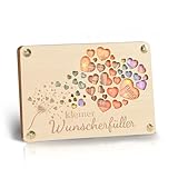 Frexpor Geldgeschenk Holz Grußkarte im Kleinforma, originelle Geld Geschenke Verpackung für...