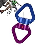 Amesor Kletterhaken Karabiner - 30kN Schwere Last Karabinerhaken Mit Drehgelenk,Drehring Ausrüstung...