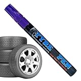 Générique Lackstift für Reifenbeschriftung, Reifenmarker, schnelltrocknend, permanent abwischbar...