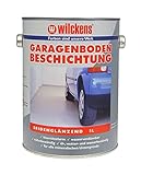 Wilckens 5 Liter Garagen Bodenbeschichtung Beton Boden Estrich Farbe Garagenfarbe Halle...