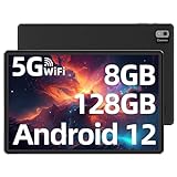 SGIN Android-Tablet 12, 10,1 Zoll (35,6 cm), 8 GB RAM, 128 GB ROM, MTK Octa-Core Prozessor, IPS HD...