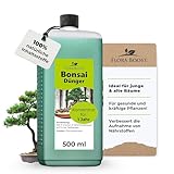 Konfitee Bonsai Dünger Flora Boost 500ml I Für bis zu 100L Gießwasser I Für Junge & alte Bäume...