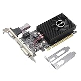 GT 730 Grafikkarte, 4 GB, DDR3, 128-Bits, DVI-I/HDMI/VGA, Low Profile Computer GPU, PCI Express 2.0...