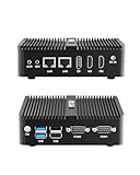 HYSTOU Mini PC Lüfterlos N100 Fanless Mini PC 16GB Ram 512GB SSD Mini PC für Industrie Home Server