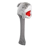 Fun Shark Head Golfschläger-Schlägerkopfhülle, universelle Passform für 3- und 5-Holz-Treiber,...