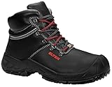 ELTEN Sicherheitsschuhe RENZO XXW Mid ESD S3, Herren, Leder, Stahlkappe, leicht, robust, Schwarz,...