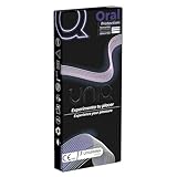 UNIQ Oral Love Dams, ultra dünne Lecktücher, latexfrei & ohne Duft, 1 x 3 Stück