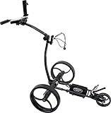 BeeGon Golf Elektro-Golftrolley GT-X600 Pro Black Edition mit 10Ah-Lithium-Akku