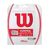 Wilson Unisex Tennissaite Sensation Control, natur, 12,2 Meter, 1,30 mm, WRZ941200