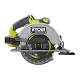RYOBI 18 V ONE+ Brushless Akku-Handkreissäge RCS18BL-0, 184 mm Sägeblatt, werkzeuglose...