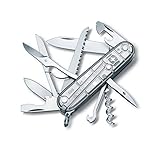 Victorinox Schweizer Taschenmesser Huntsman, Swiss Army Knife, Multitool, 15 Funktionen, Klinge,...