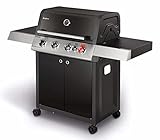 Enders® Gasgrill COLORADO 4 I TURBO, 4-Brenner mit Backburner-Infrarot Heckbrenner, 800 °C TURBO...