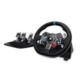 Logitech G29 Driving Force Gaming Rennlenkrad, Zweimotorig Force Feedback, 900° Lenkbereich,...