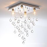 SSNCcNC Kristall Eingang Deckenleuchte Kreatives Design Moderne Flurlampe Pendelleuchte E14...