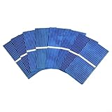 Advokingtap Mini-Solarzellen, 0,5 V, passend für Solarzellen, 39 mm x 19 mm, polykristallines...