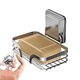 Seifenhalter – 12 x 3,15 Zoll Edelstahlseife, platzsparender Badezimmer-Organizer,...