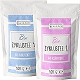 Zyklustee 1 und 2 Set - 200g I 100% natürlich aus Biologischem Anbau by KLUIZ TEA