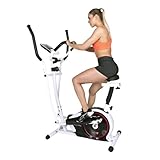 Christopeit Crosstrainer – 2-in-1 Cross- & Heimtrainer CT 4 mit 7 kg Magnet-Bremse & 8...