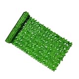 Alasum Künstliches Rankgitter Pflanzenwand Balkon Sichtschutz Kunststoff Grüne Blattdekoration...