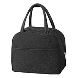 Nicrulp Klein Kühltasche, Lunchtasche, Lunchbag, Isoliertasche, Mittagessen Tasche, Lunch-Taschen,...