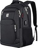 marcello Laptop Rucksäcke mit USB-Ladeanschluss Herren Damen für Arbeit Schule Uni Schulrucksack...