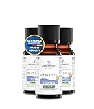 Bienenherz® Propolis Lösung alkoholfrei 10% – 3x20ml – wasserbasierte Tropfen ohne Alkohol &...