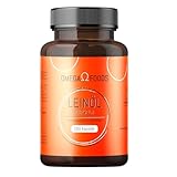 Leinöl Kapseln - 150 Kapseln Softgel - 1000mg pro Kapsel - Mit Vitamin E - Pflanzliches Omega 3-6-9