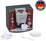 Theo Klein 9569 Bosch Kaffeemaschine mit Sound | Batteriebetriebene Espressomaschine mit...