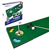 PGA TOUR Indoor Putting Set – Putting Matte mit Putter