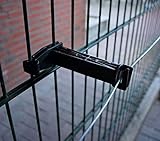 Isolator für Doppelstabmattenzaun Elektrozaun Gartenzaun, Band Litze Seil Draht (25)