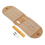 TOYANDONA 1 Satz Kompakter Karten Scoreboard Faltbares Tragbares Cribbage Brettspiel mit...