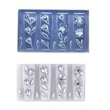 Multifunktionale Nagelformen, Styling-Form, Blumen-Thema, Nägel, Zubehör, Zubehör, Verbesserung,...