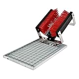 Floormax Stollencleaner | Schuhreinigung ohne Strom & Wasseranschluss | Edelstahl, Wetterbeständig,...