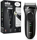 Braun Series 3 ProSkin Rasierer Herren, Elektrorasierer & Trimmer, wiederaufladbarer und kabelloser...