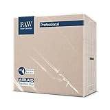 PAW - Servietten aus Airlaid - Stoffähnlich (40 x 40 cm) I 50 Stück I Ideal für Hochzeit, Taufe,...