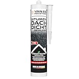 VAN ES INDUSTRIES Bitumenkleber 1x 300ml Kartusche für Montage- und Reparaturarbeiten im...