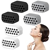 6 Stück Jawline Trainer, Silikon Jawline Trainer, Kiefer Exerciser, Kiefer Trainer,...