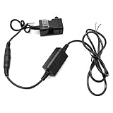 Anneome USB-Kabeladapter für Motorrad Ladegerät mit USB-Anschlüssen USB ladegerät für Motorrad...