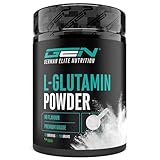 L-Glutamin Pulver - 750 g - Premium: Reines & ultrafeines L-Glutamine - 100% micronized L-Glutamine...