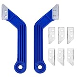 HOLIDYOYO Fugenentferner Satz mit 8 Klingen Fugenkratzer für Wand und Bodenfliesen Langlebiger...