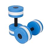 Aqua Hanteln Set, 2 Wassergymnastik Hanteln Aqua Fitness Hanteln, EVA Schaum Wasserhanteln...